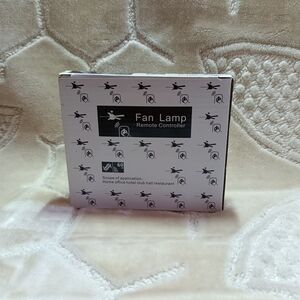 NEW IN BOX Fan Lamp with Remote Control